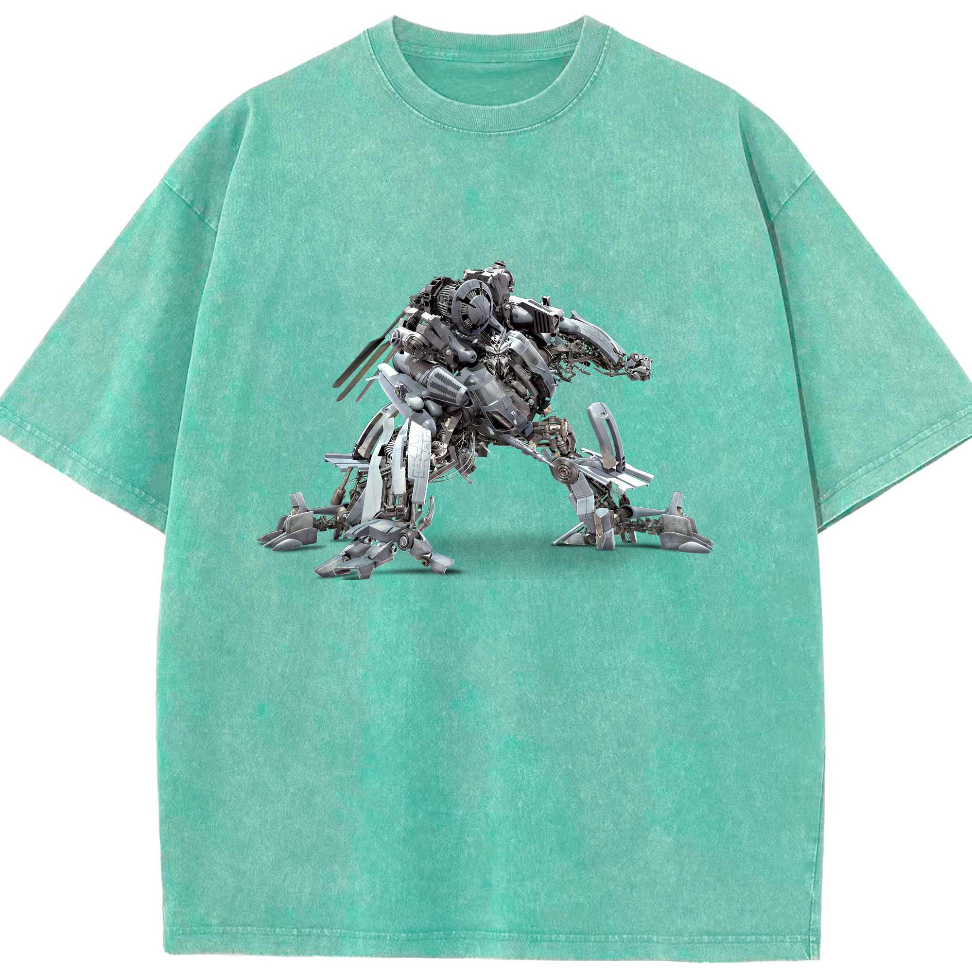（画像用） Transformers トランスフォーマー 綿100% ヴィンテージ風 半袖Tシャツ（フロントプリント）